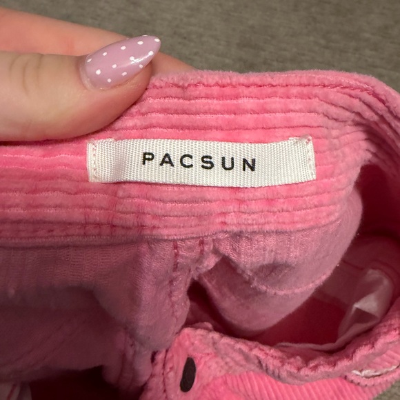 PacSun Pink Flare Corduroy Jeans - Picture 3 of 4